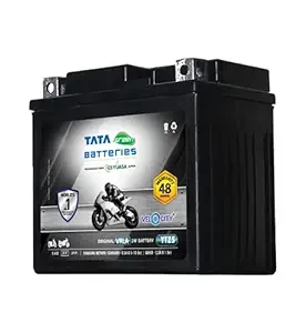 Tata Green Bike Battery | Velocity Plus YTZ5 (12V & 4Ah) | 54 Months Warranty