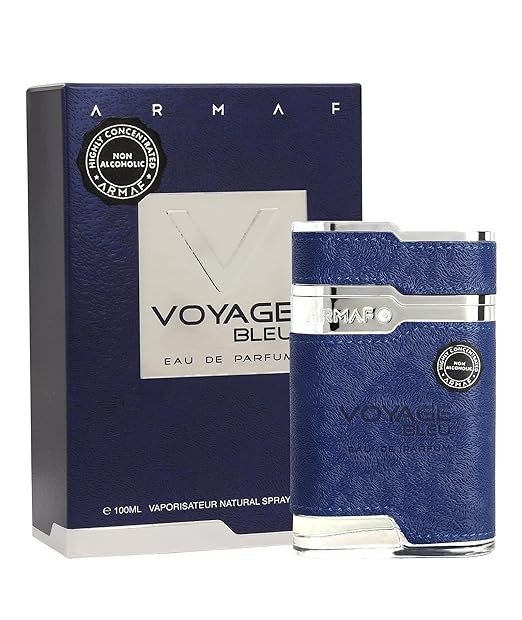 Armaf Voyage Bleu Perfume For Men 100 ML EDP, Fragrance For Long Lasting Freshness, Gentlemen's Mood, Everyday Use, Best For Gifting Purpose