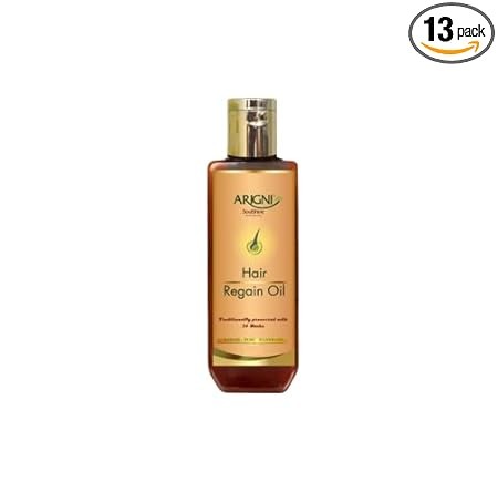 Herbal and Natural Hair oil for reducing hair fall and regrowth of hair, (13, 200ml)