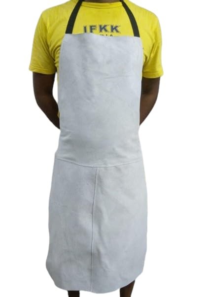 SL BROTHER Industrial Leather Apron Adjustable Men/Women Wear-Resistant Thicken Heat-Resistant Working Electric Welding Safety Clothing Protective Anti-scalding