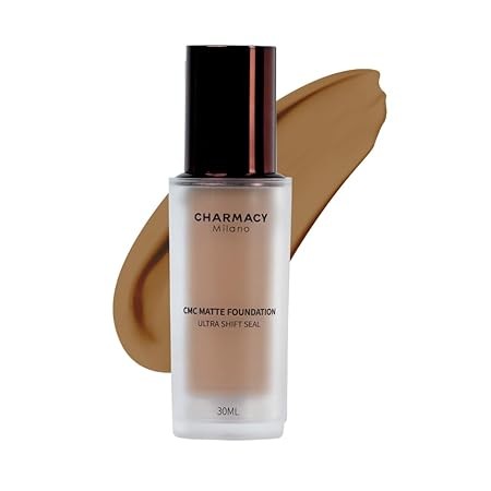 Charmacy Milano Matte Foundation 11 - 30 ml, With SPF 25 Sun Protection, Perfect Canvas for Your Make-Up Buildable Coverage, Instant Hydrating, Light Weight, Suitable for All Skin Types, Seamless Blen