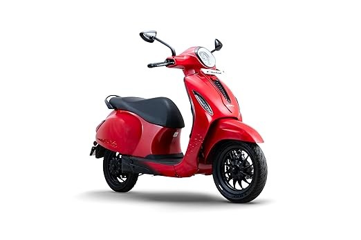 Chetak 2901 Electric Scooter by Bajaj Auto - with charger - Racing Red