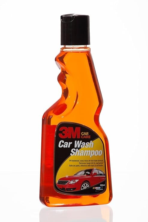 3M Car wash Shampoo (250 ml) | High Foam for Deep Cleaning | Remove Tough Dirt | Safe on Paint | pH Neutral