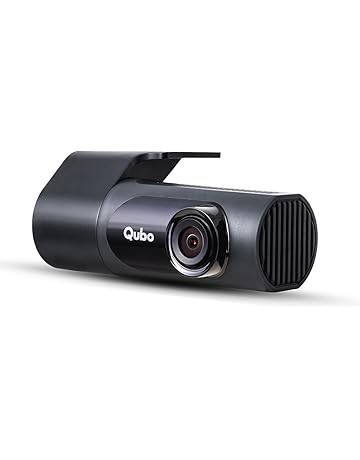 Qubo Car Dash Camera Pro X 3MP 1296p from Hero Group | Made in India | Super Capacitor| Wide Angle View | Emergency Recording | SD Card Upto 1TB Supported | Easy DIY Set Up | (Space Grey)