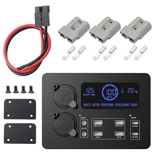 Bnf® 12V Power Box Distributes Power Compact for Emergency Outdoor Boat with Accessories | Automotive Tools & Supplies | Battery Testers & Chargers | Chargers & Jump Starters'